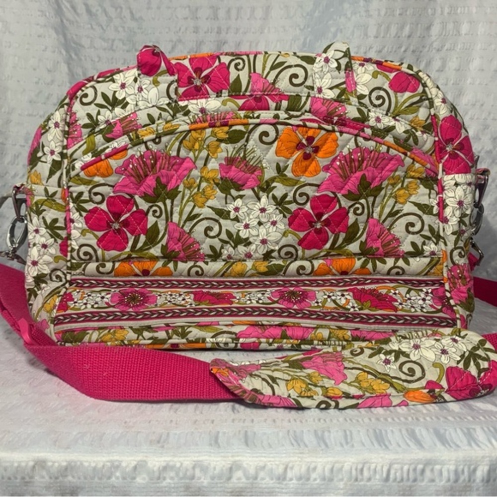 Vera Bradley CrossBody Bag - Laptop Compartment - & All the Organization!